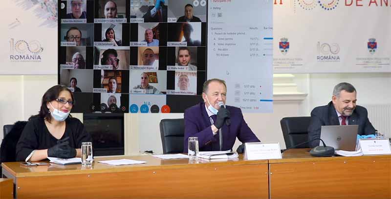 Premieră: Ședința Consiliului local Turda desfășurată în ONLINE