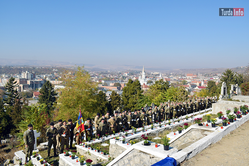 Ziua Armatei 2019 în Cimitirul Eroilor de la Turda