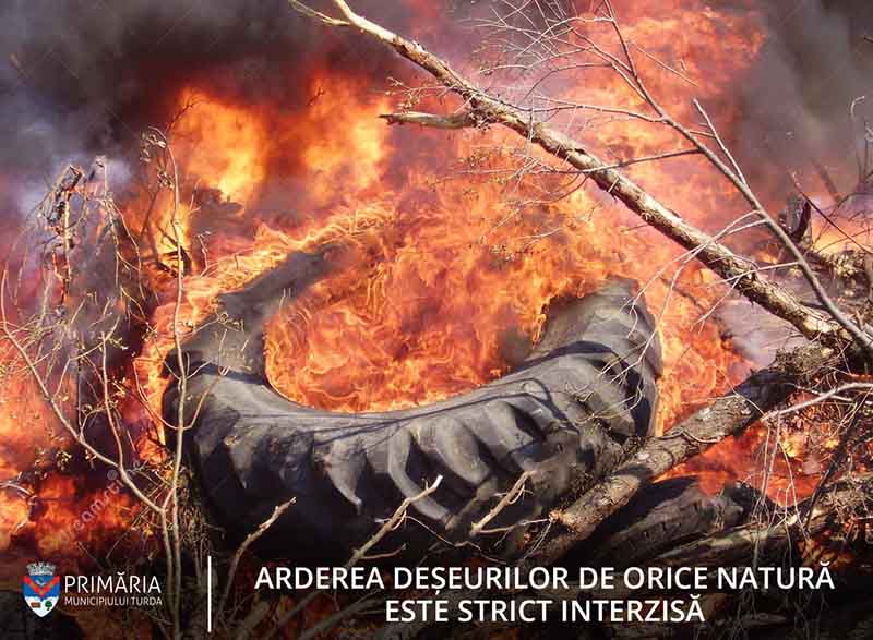 garda de mediu comisariat cluj arderea deseurilor