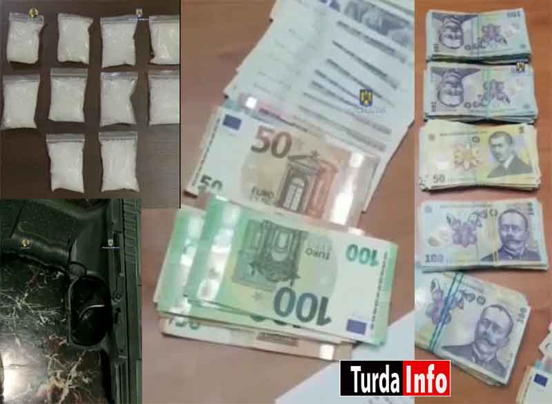 Ce au descoperit polițiștii la Turda, C. Turzii și Mihai Viteazu la traficanții de droguri