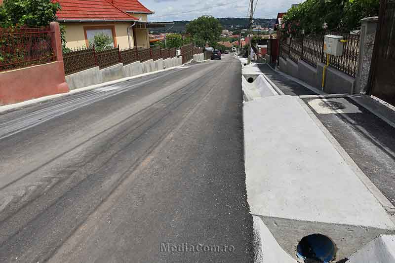 turda asfaltare strada cocosului finalizata